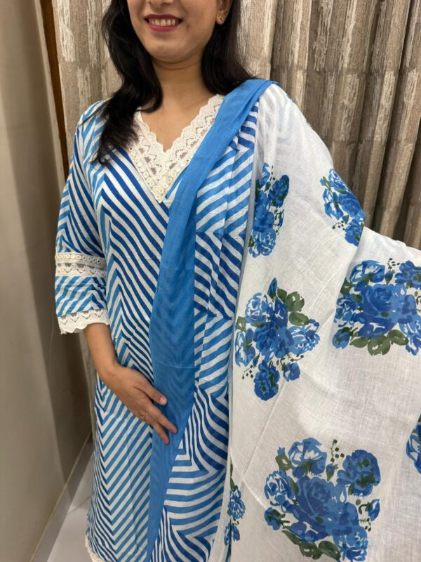 Phool Lehriya Suit Set