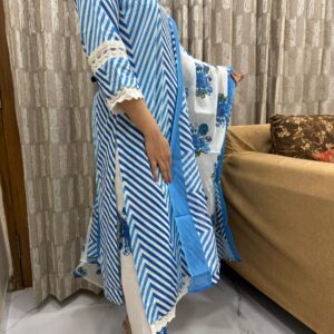 Phool Lehriya Suit Set - Image 3