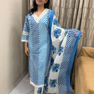 Phool Lehriya Suit Set